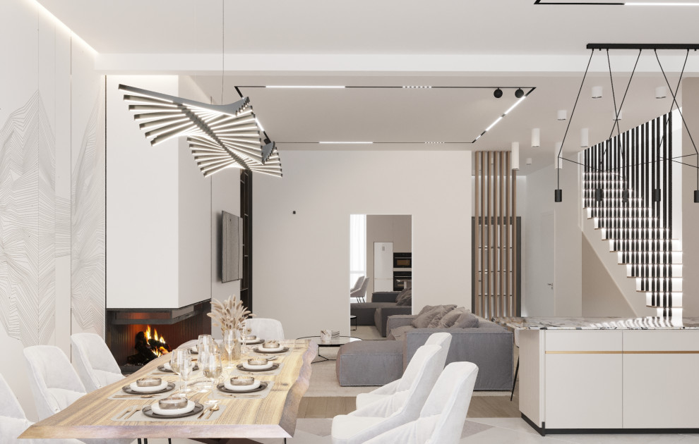 Дизайн-проект таунхауса 280м2 ЖК Park Fonte