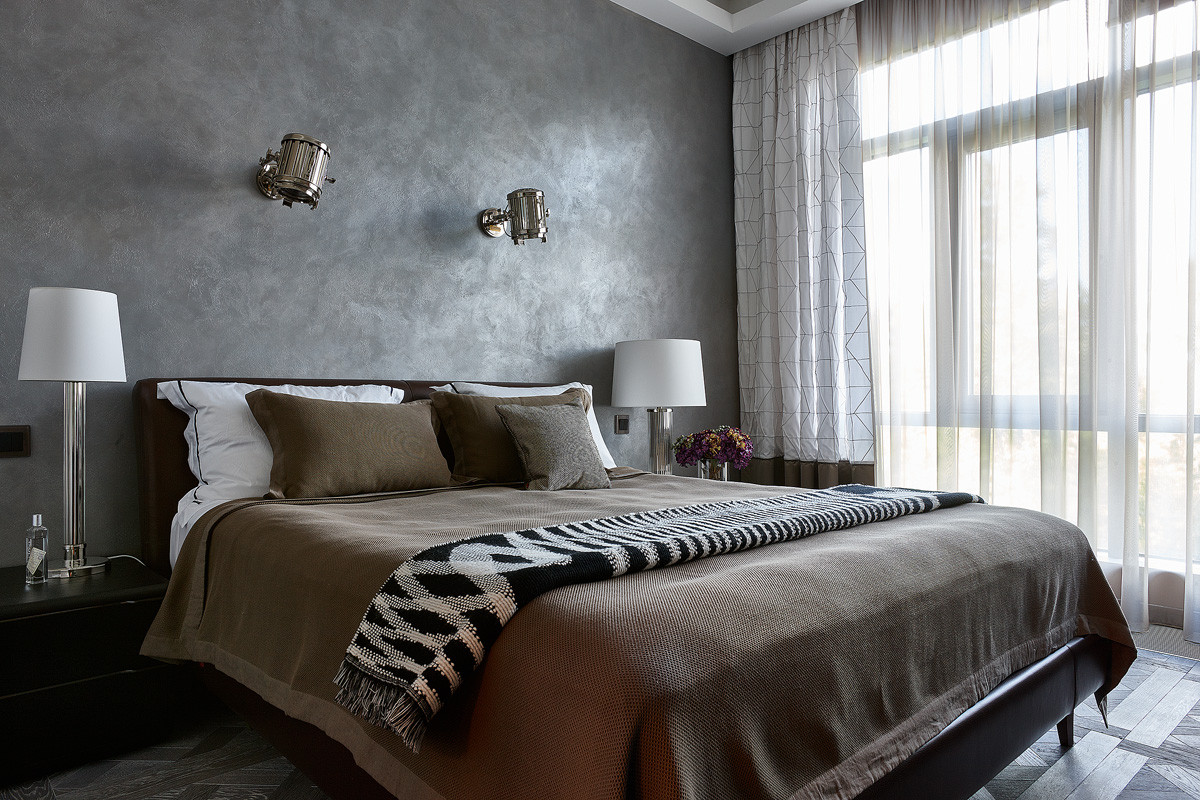 Дизайн интерьера спальни в стиле модерн