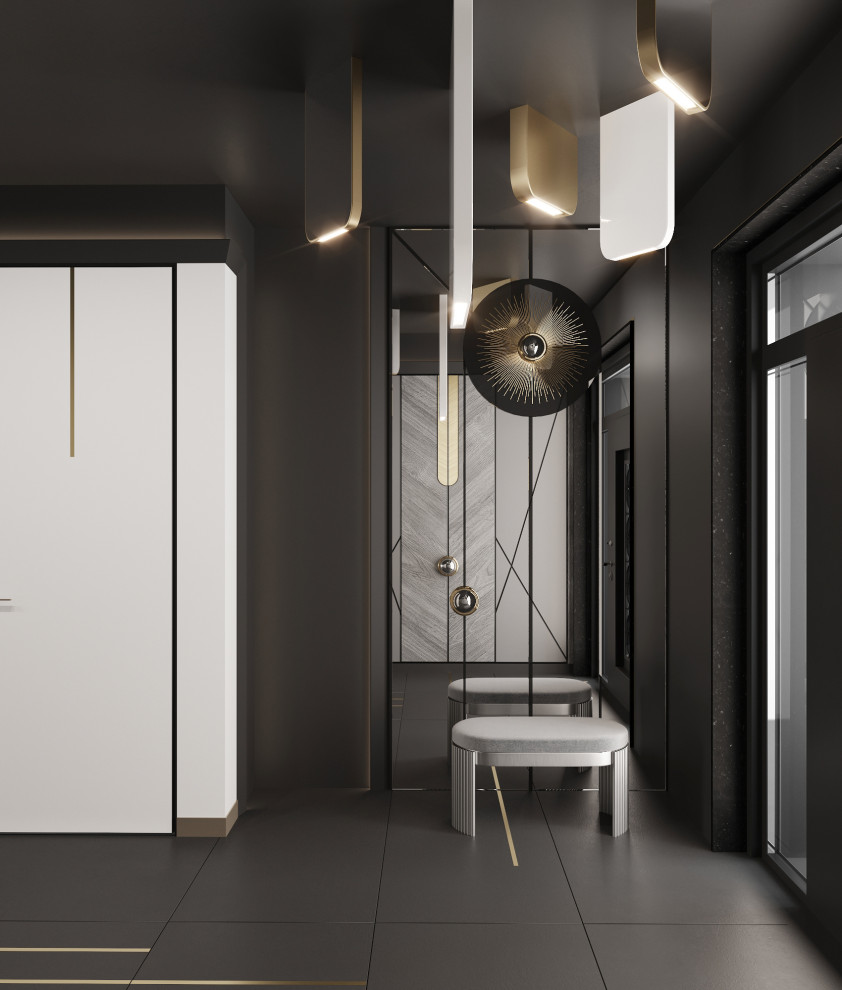 Обложка проекта: Пирит прихожая и холл