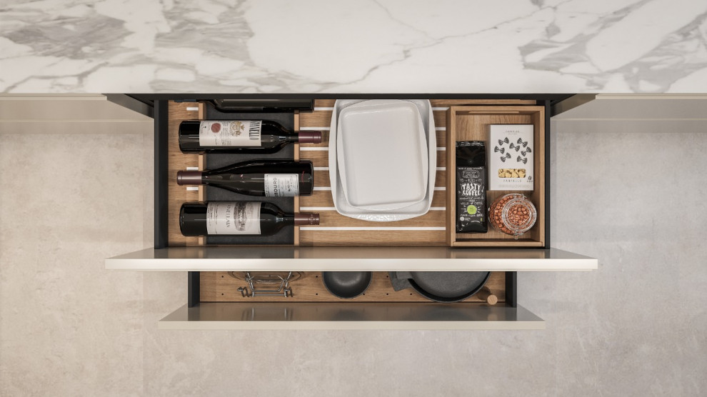 Панель LINE с антискользящими направляющими и доп.аксессуарами