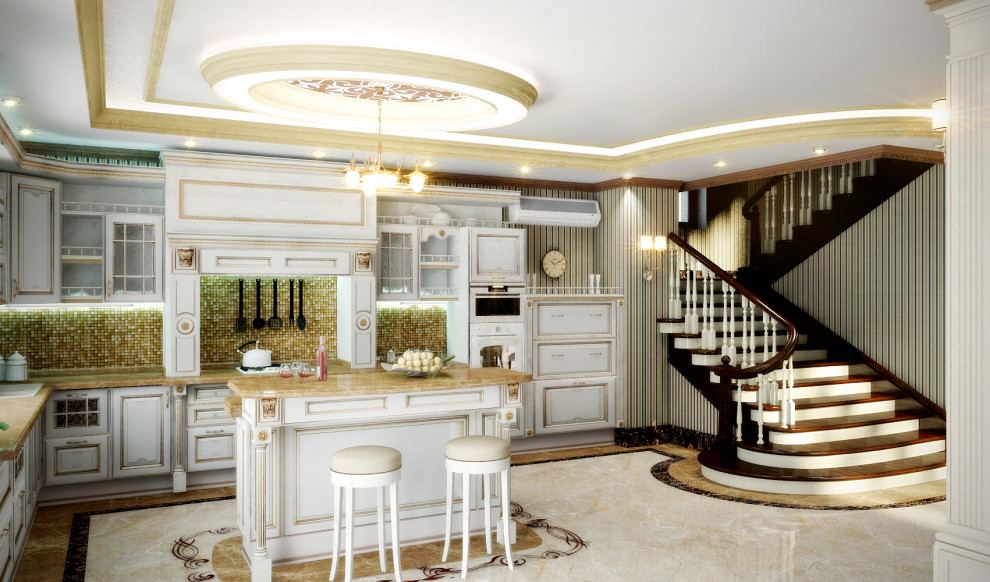 Дизайн интерьера коттеджа в Казани