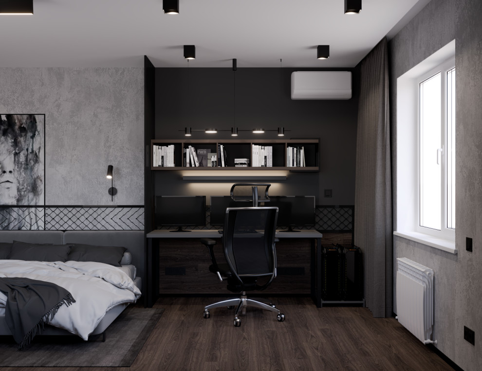 Дизайн проект квартиры в силе брутализм