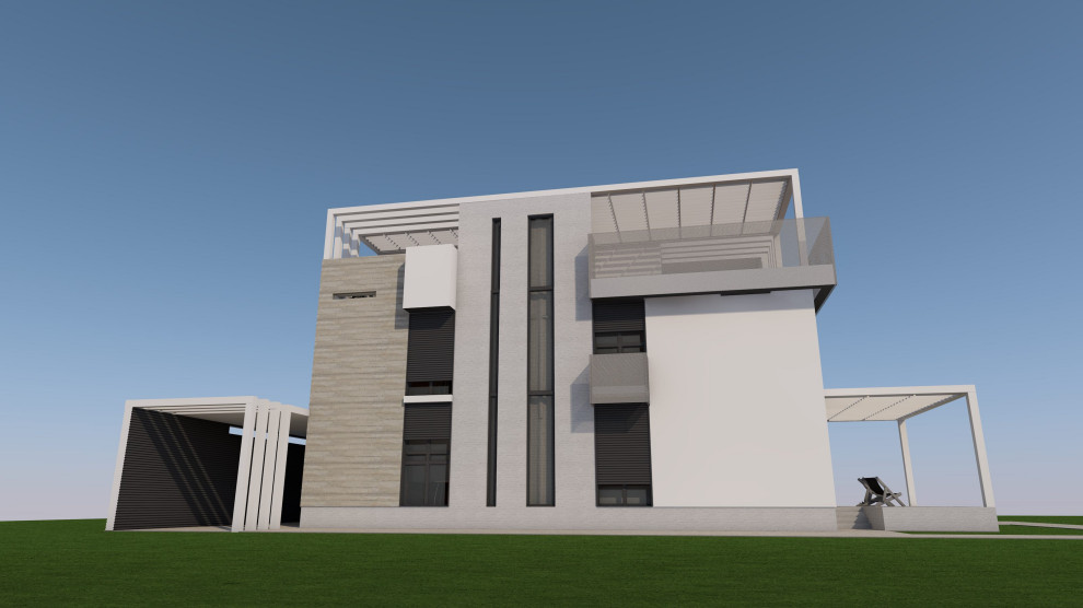 Современный аутентичный облик дома