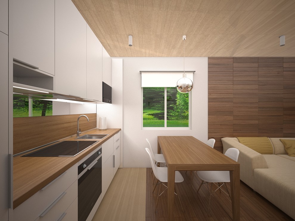 2 этажный дом 72 кв.м., интерьер в Скандинавском стиле.