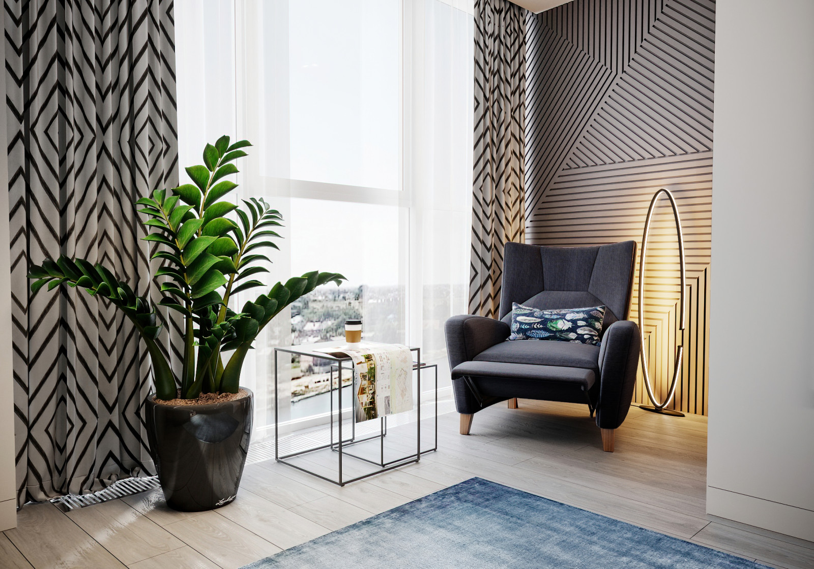 Дизайн квартиры в ЖК "Сердце Каспия"