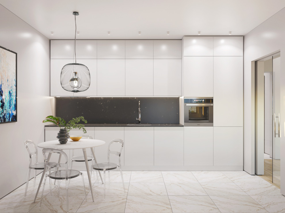 Тонкий минимализм, кухня