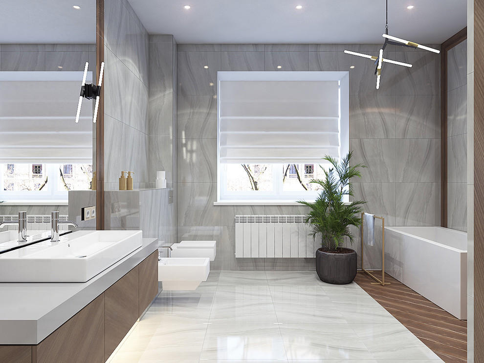 Обложка проекта: Ванная комната в доме.