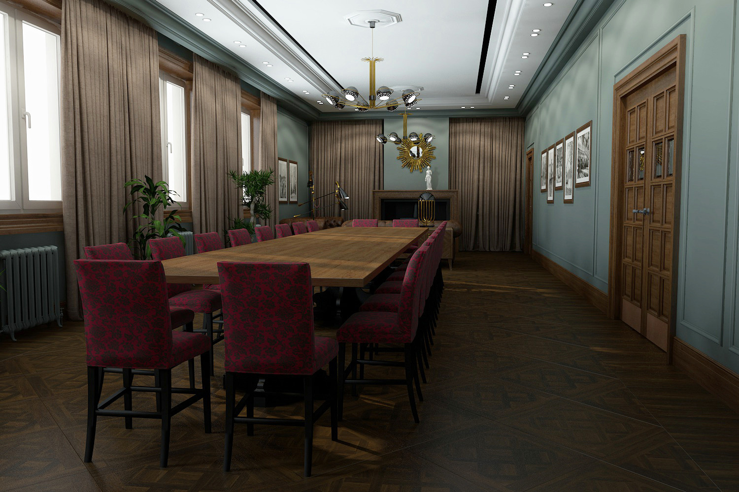 Обложка проекта: Банкетный зал