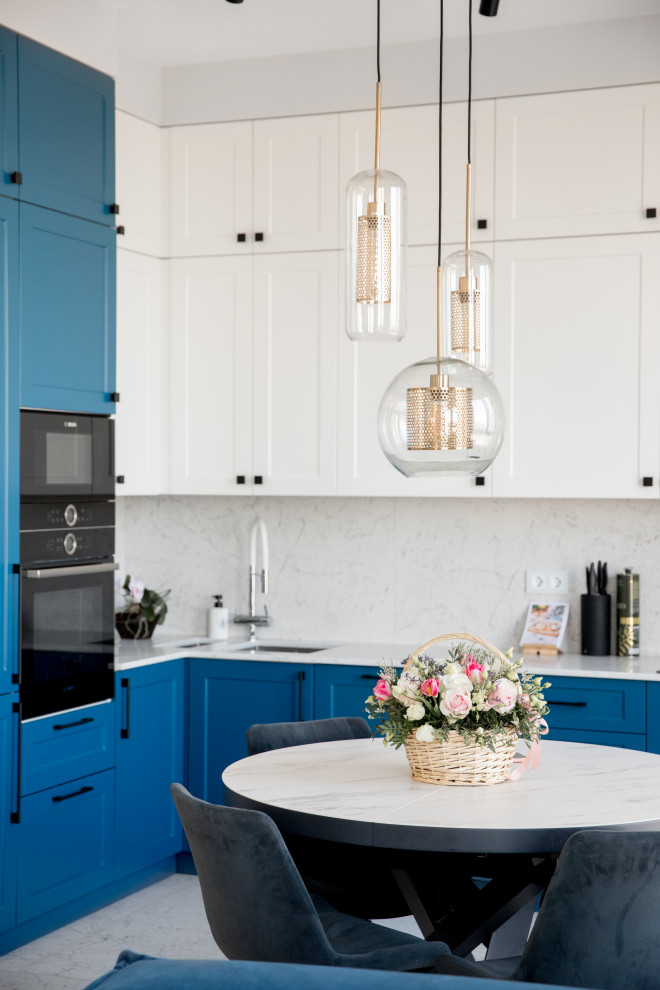 Небесно синий в ЖК Новочеремушкинская 17