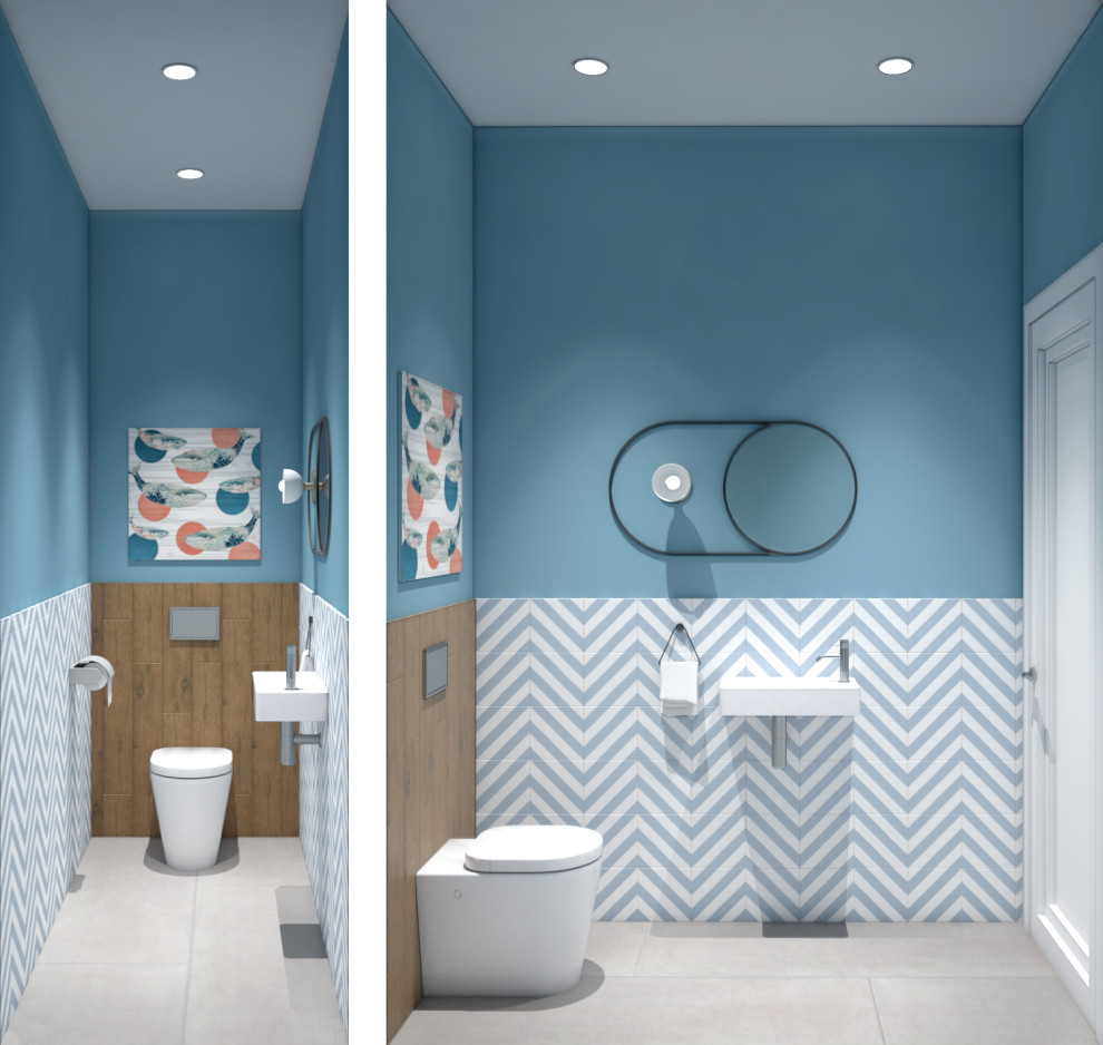 Интерьер с красными акцентами