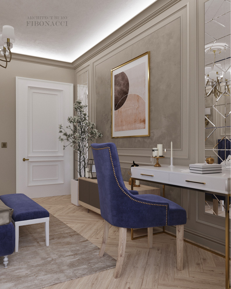 Проект квартиры 100 м. кв. на петровском острове