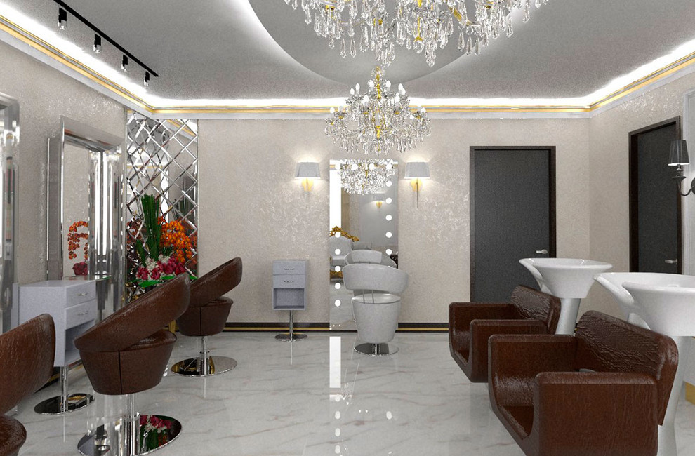 Дизайн интерьера салона красоты