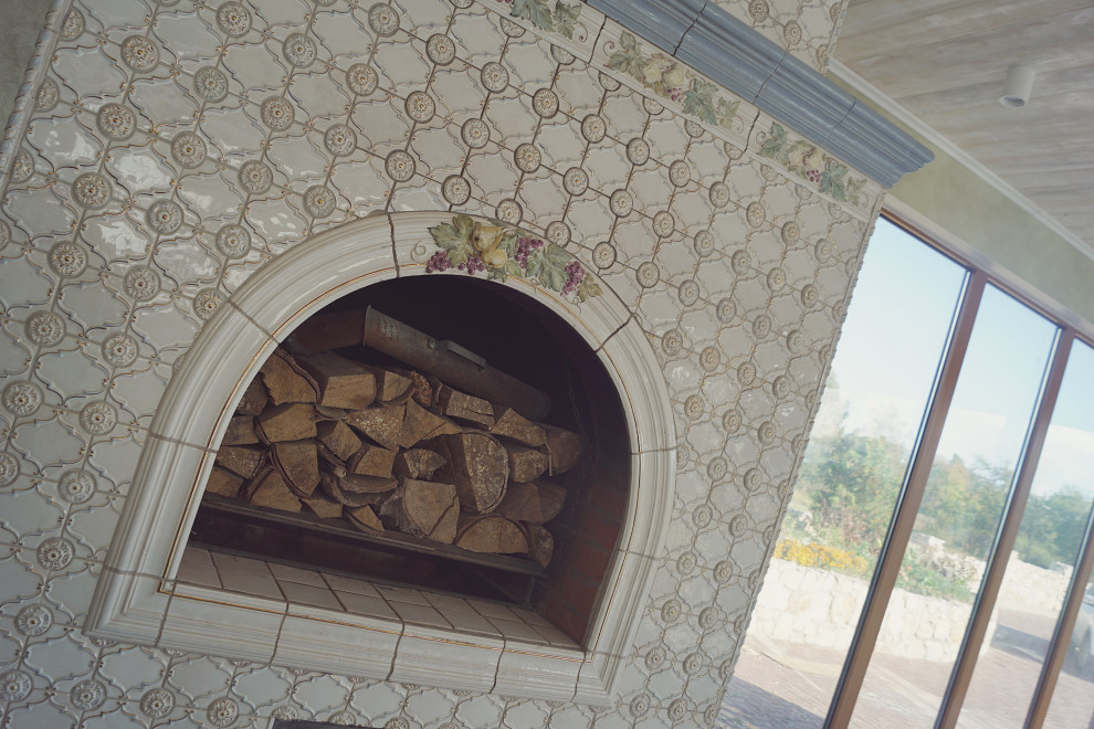 Обложка проекта: Печь и барная стойка