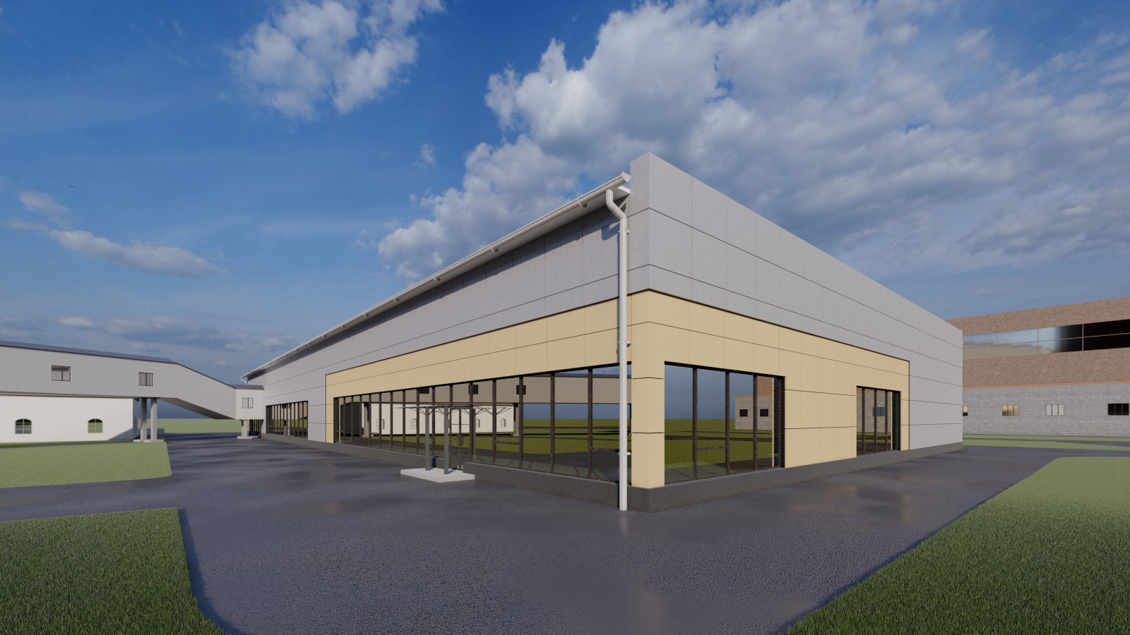 Обложка проекта: Дизайн фасада для Металлургического завода