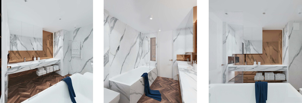 Дизайн двухэтажной квартиры