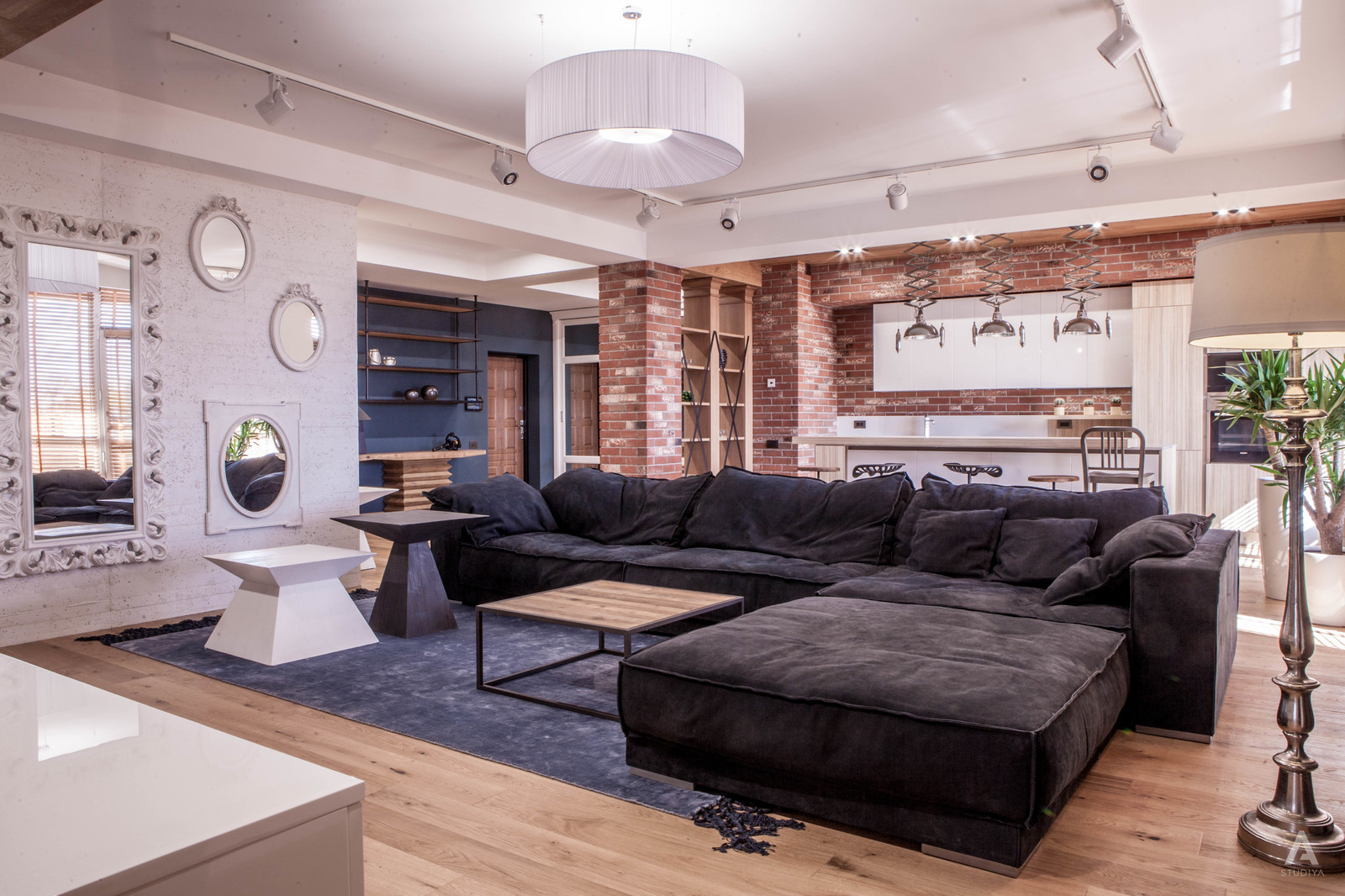 Квартира в стиле LOFT в Молдавии