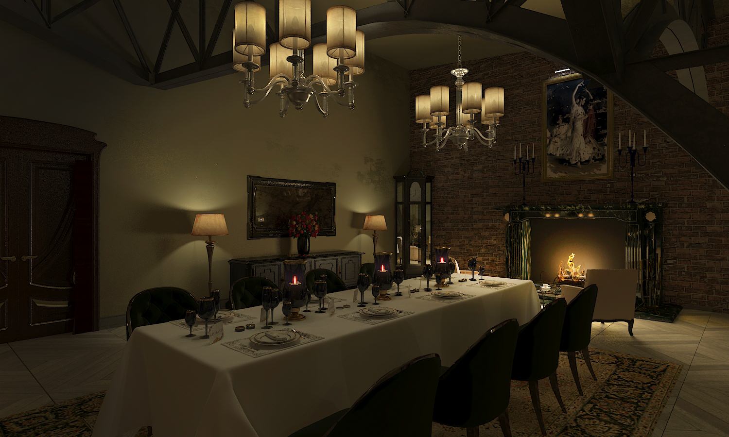 VIP зал при ресторане