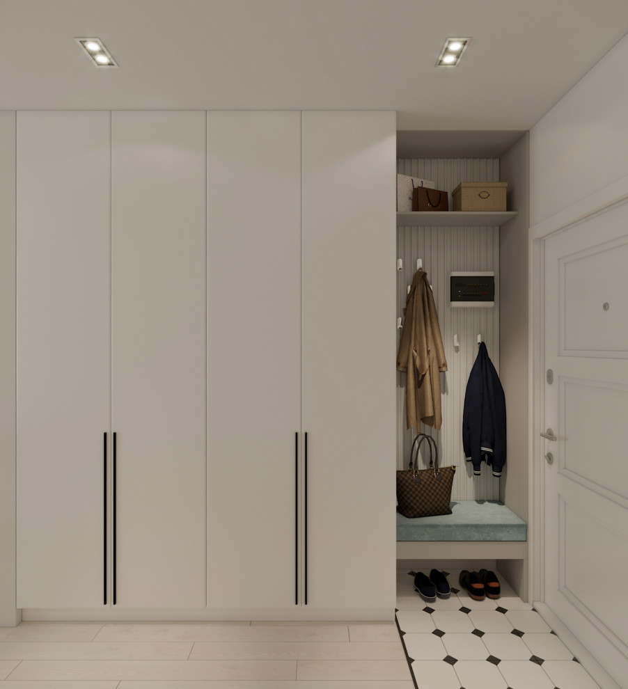 Современная кухня-гостинная