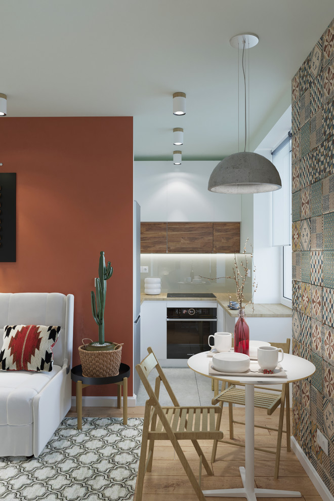 Обложка проекта: Марокко и Скандинавия - 1-комнатная квартира, Москва