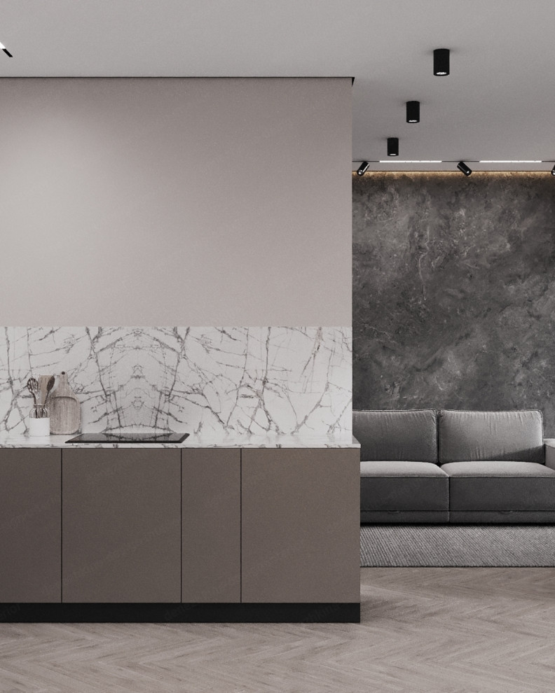 Дизайн проект 3 комнатной квартиры - ЖК Западный порт №2