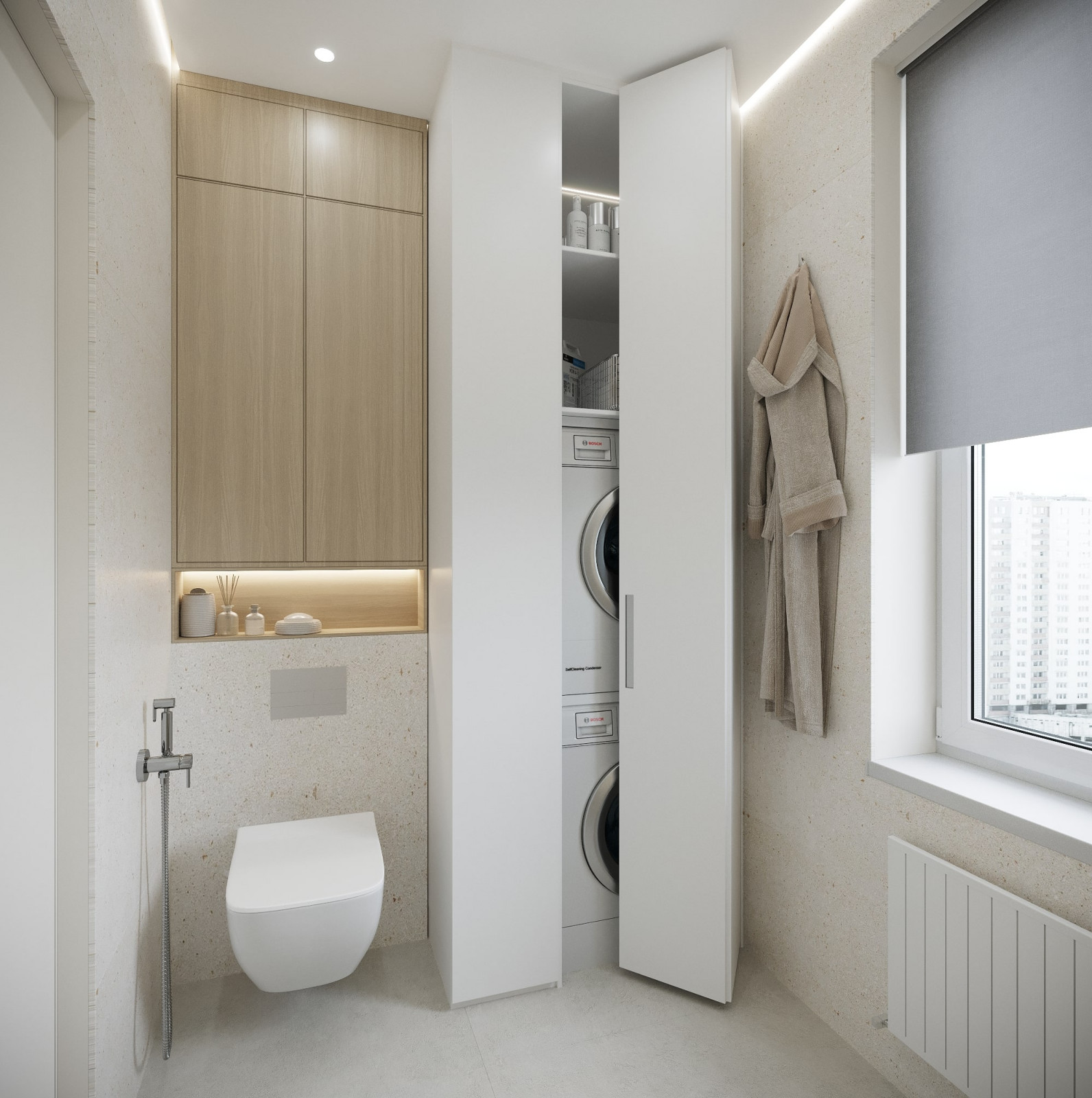 Дизайн-проект квартиры 67м² в ЖК Гранд Квартал