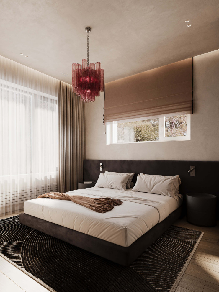 Суровый уют | Дизайн одноэтажного дома в Балашихе