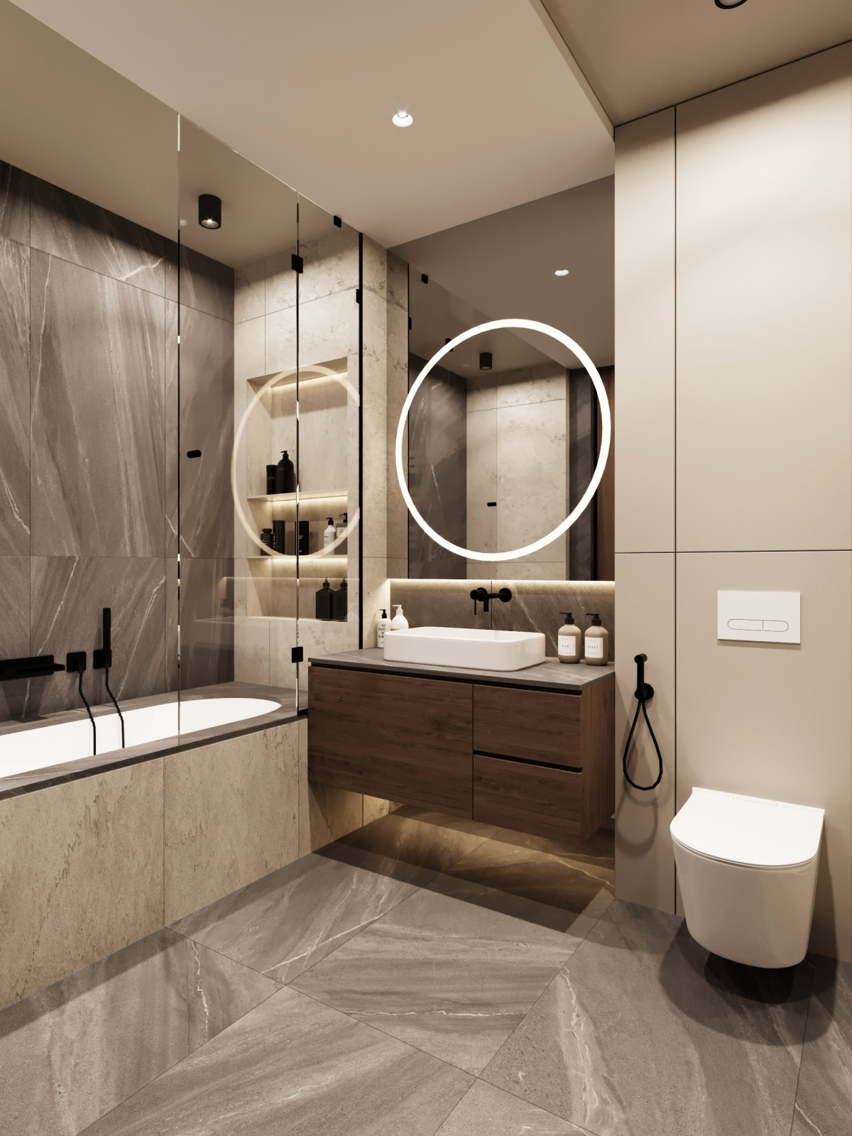 Проект интерьера квартиры в ЖК Imperial в г. Уфа