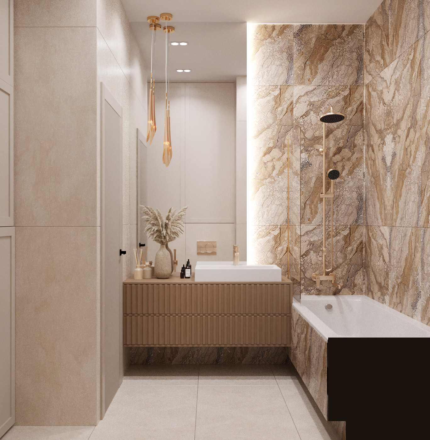 Примеры ванных комнат