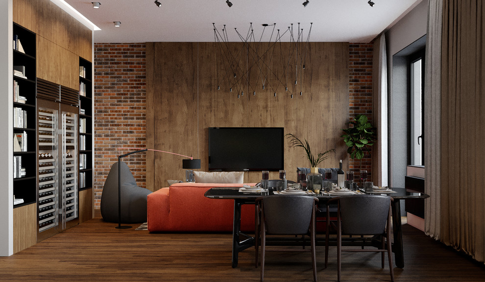 Интерьер квартиры в стиле лофт