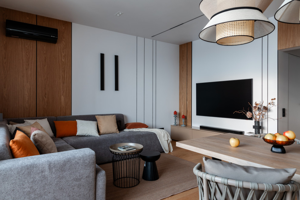 Фото: Экостиль для холостяка 65м.кв.