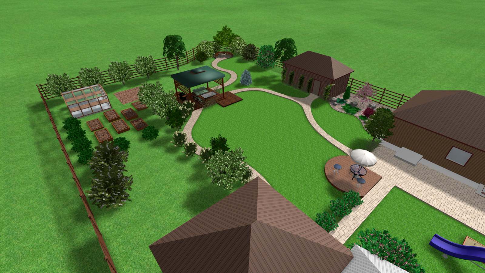 Обложка проекта: Ландшафтное проектирование