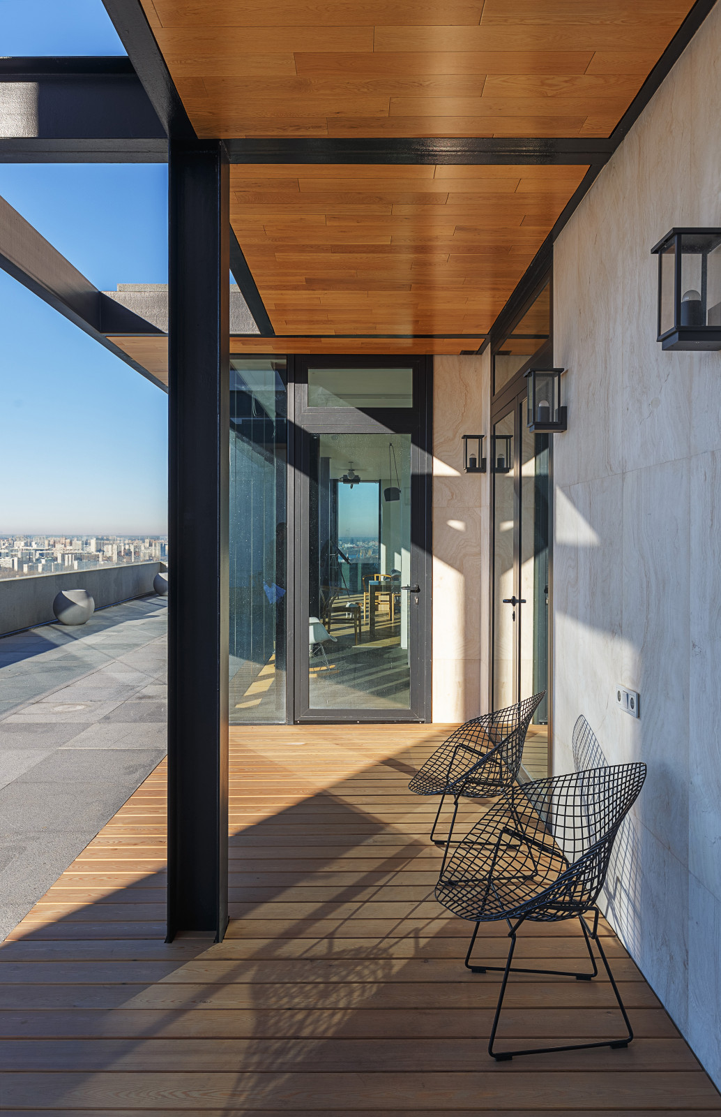 Квартира с панорамным видом на Москву