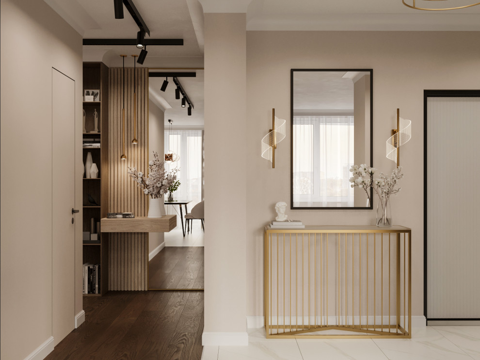 Дизайн проект 3-х комнатной квартиры "Зеленая роща"