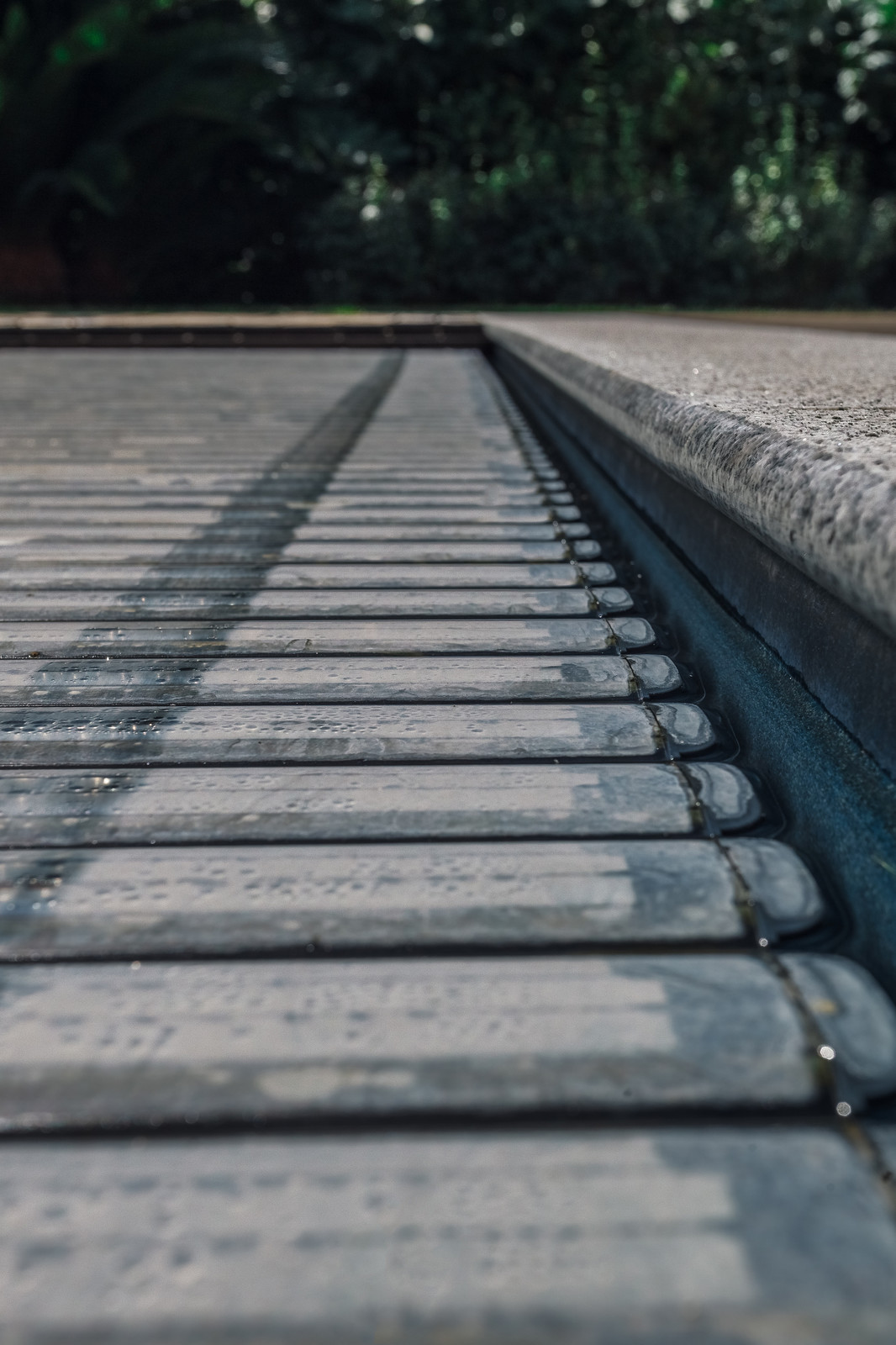 Открытый бассейн.