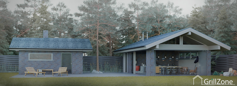 Гриль-зона + Баня