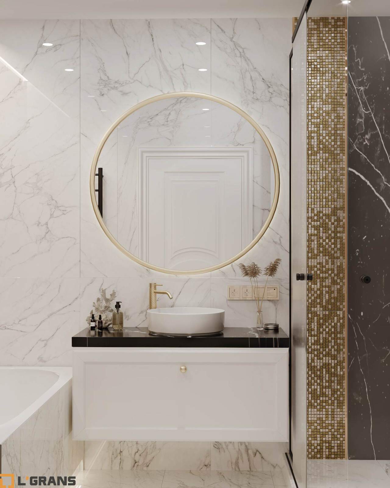 Дизайн проект интерьера 3к. квартиры в ЖК Культура