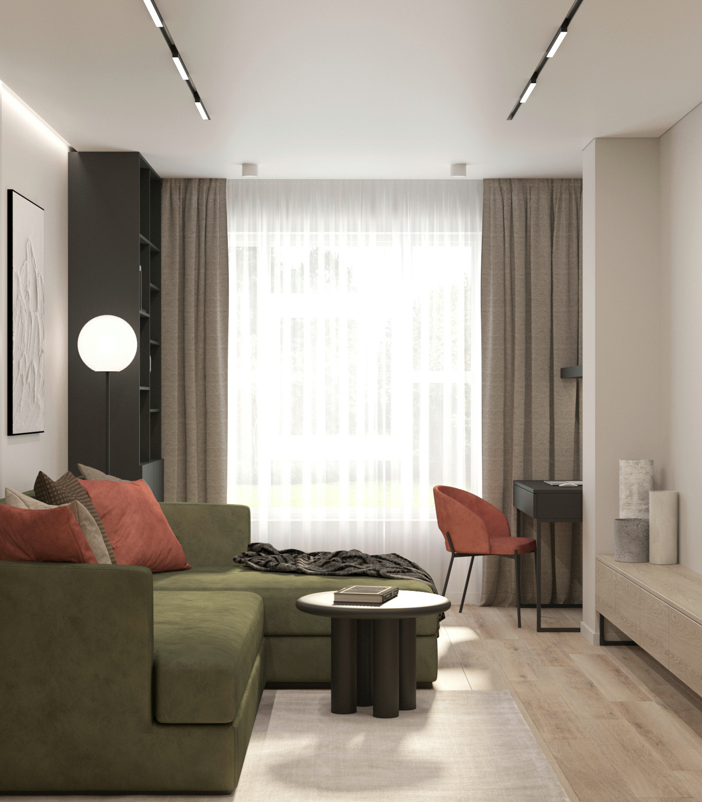 Дизайн квартиры для аренды в СПб