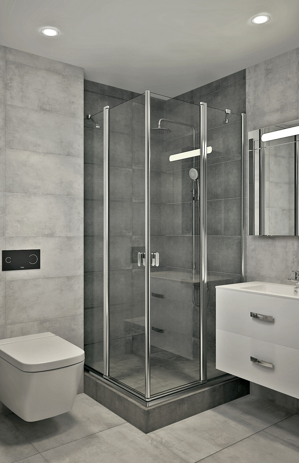 Современная однокомнатная квартира для молодого человека.