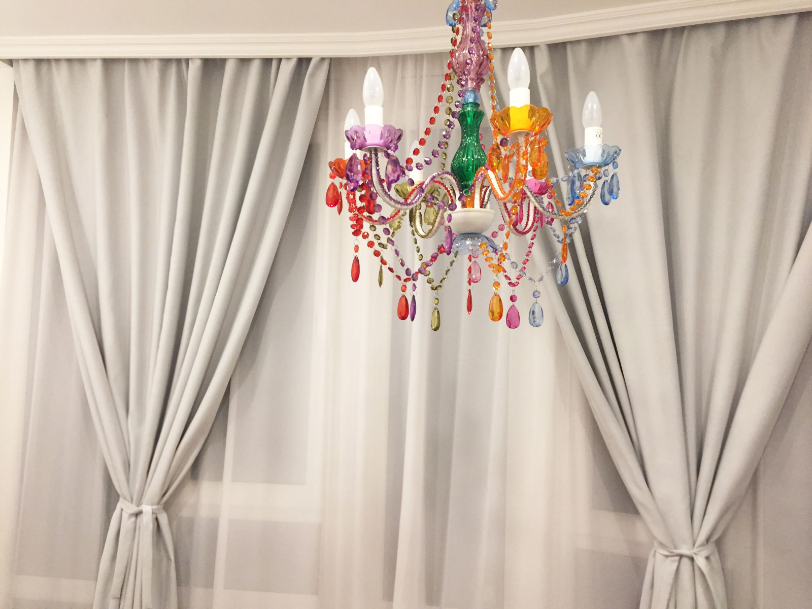 Текстильное оформление квартиры Кати Гордон