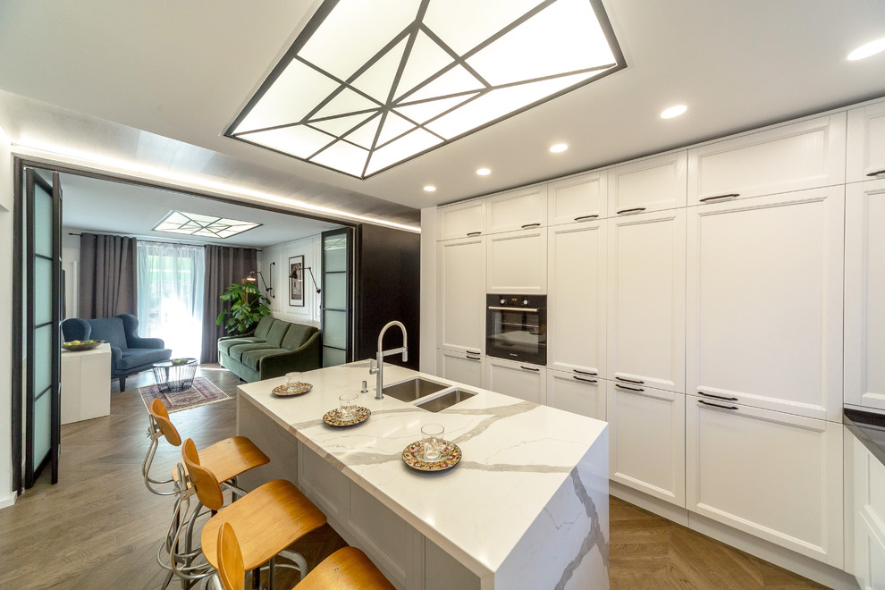 Дачный ответ "Кухня под зенитными фонарями"