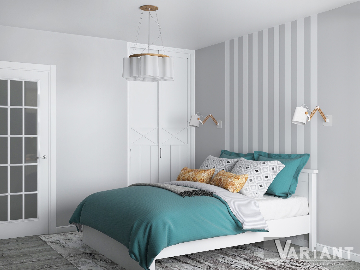 Дизайн проект трехкомнатной квартиры по ул. Измайлова