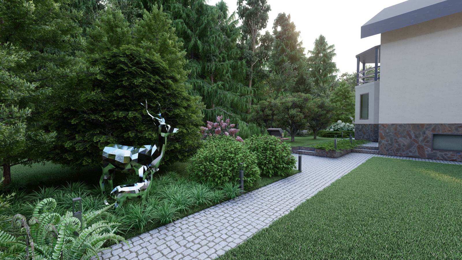 Обложка проекта: В ОБЪЯТИЯХ ЛЕСА