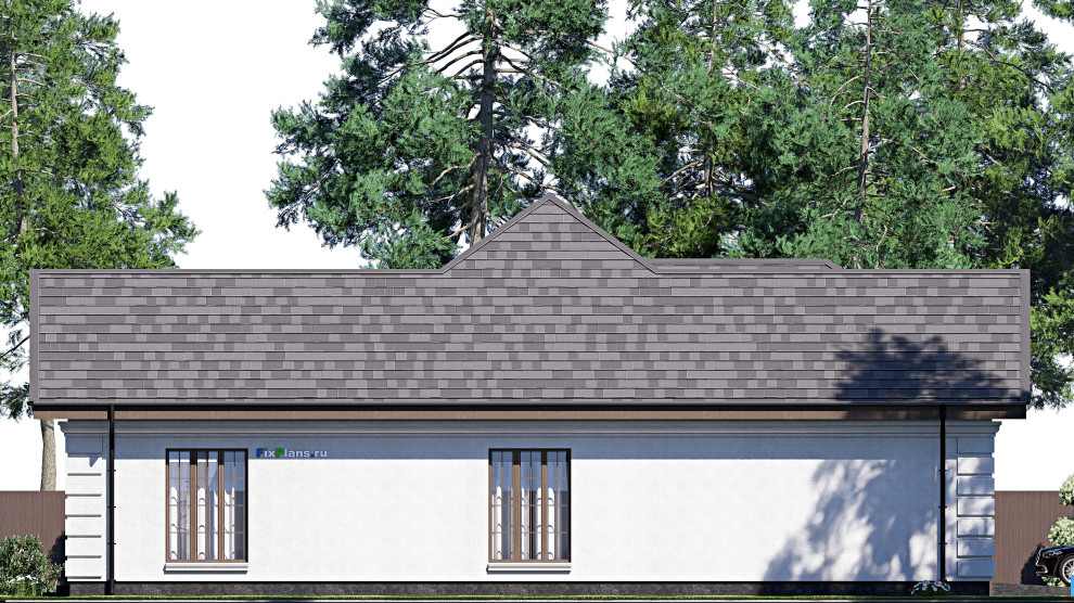 Проект одноэтажного дома 20х16м S245м2 F-17558