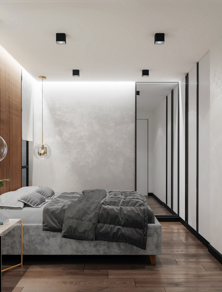 Дизайн проект квартиры 56 м2, Skyline, Казань, 2021г.