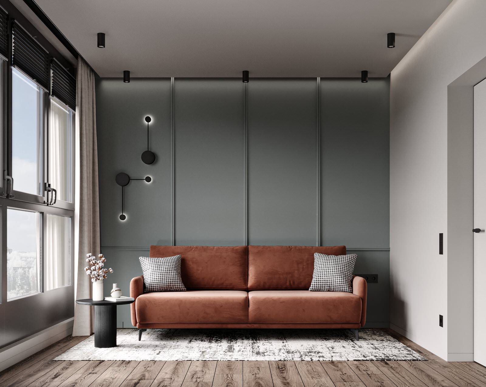 Квартира в ЖК Челюскинцев в минимализме