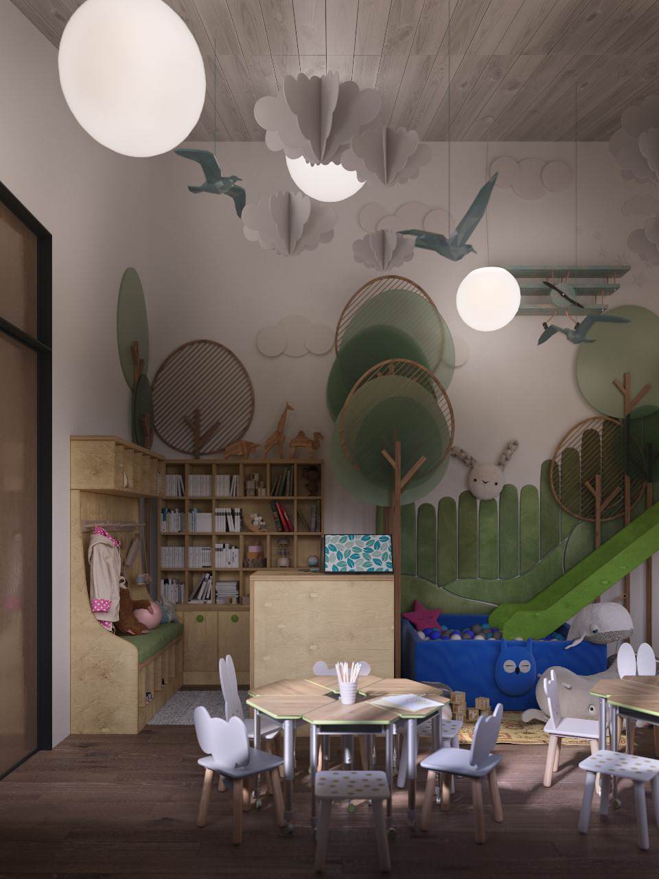 Лесная ривьера, Дюны