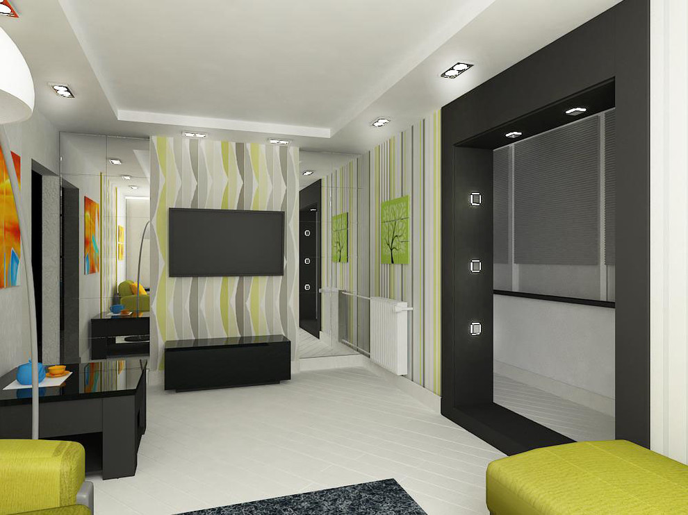 Разработка гостиной в 2 комнатной квартире, в Москве