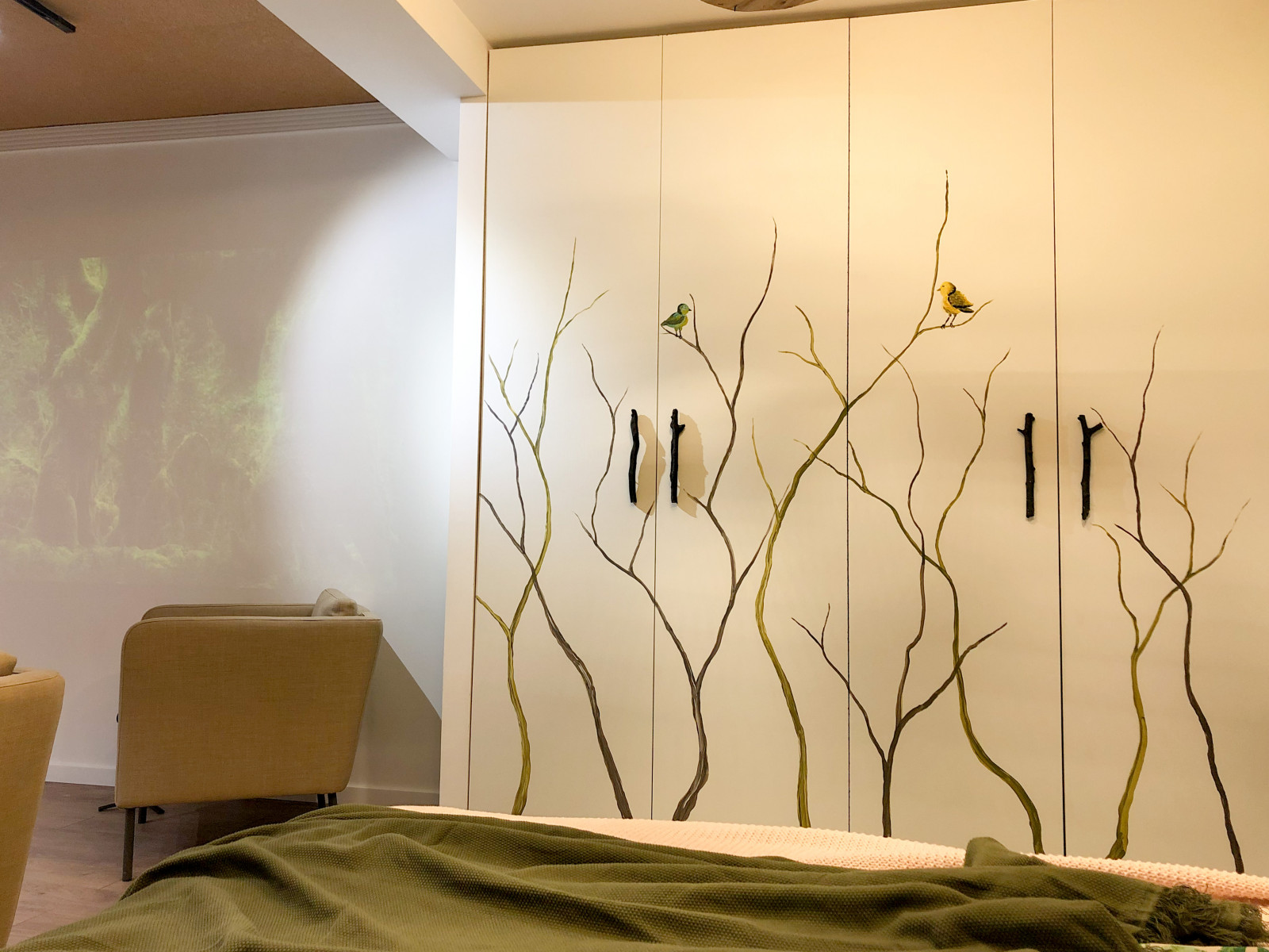 Спальня гостиная в проекте "Битва дизайнеров" ТНТ