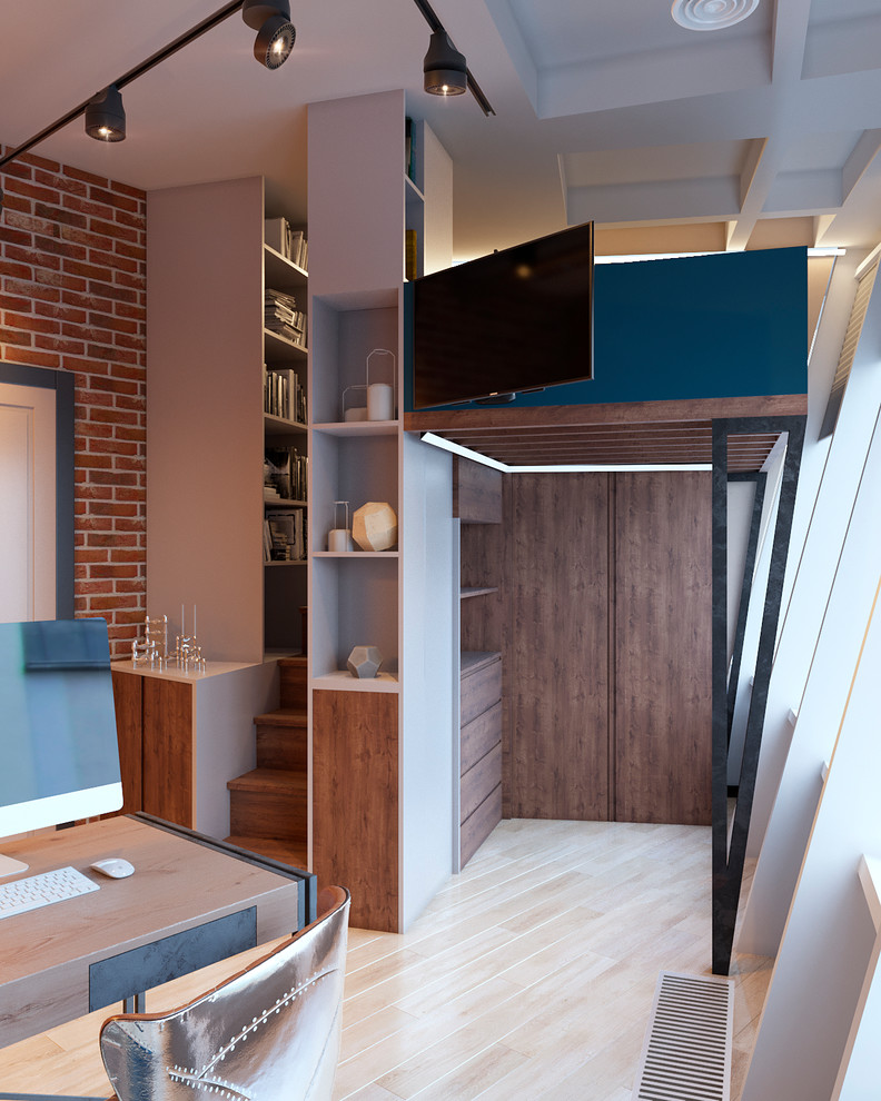 Необычный лофт для необычной семьи