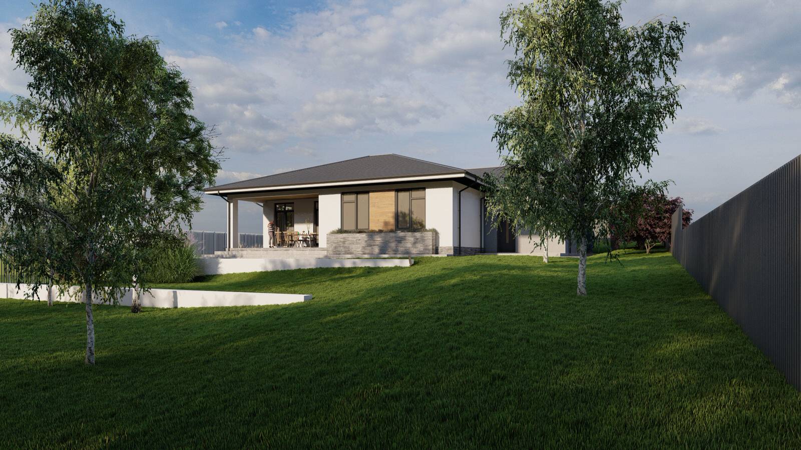 Проект дома на готовом фундаменте